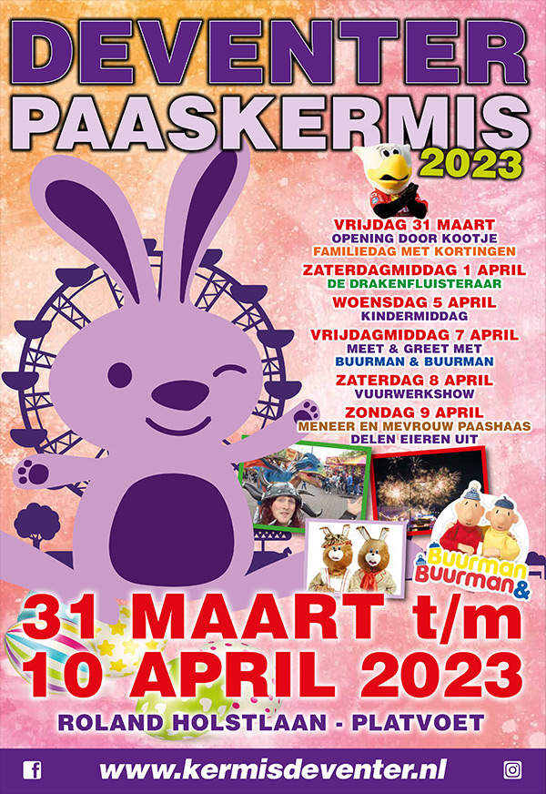 Kermiskrant Deventer Paaskermis 2023